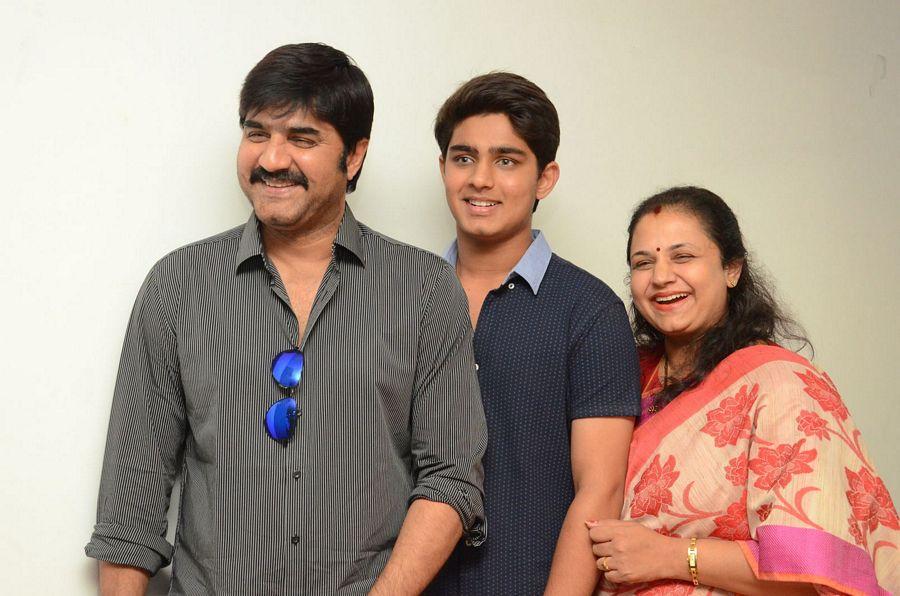 Hero Srikanth Family Nirmala Convent Interview Photos