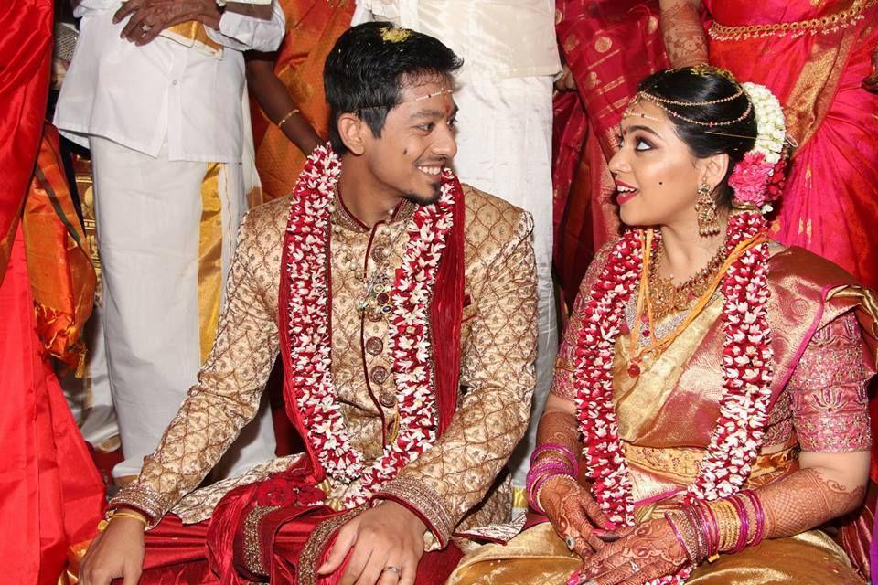Hero Vishal Sister Aishwarya Marriage Exclusive Photos