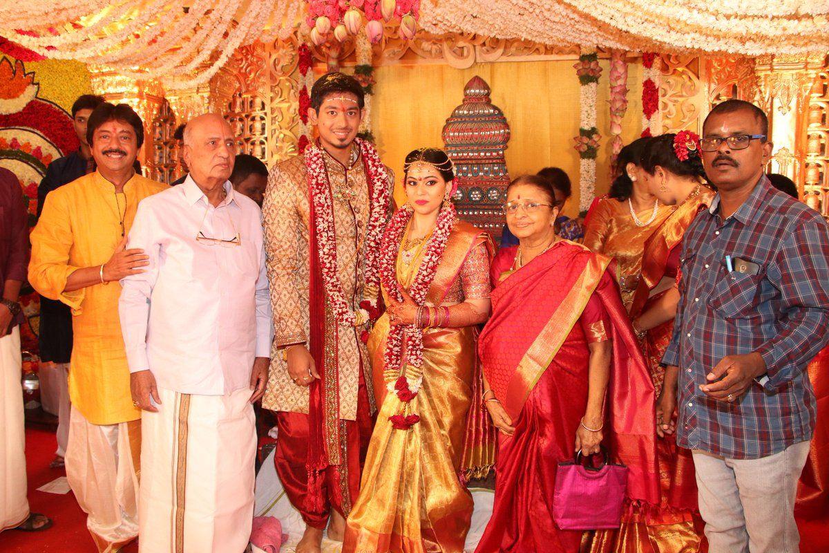 Hero Vishal Sister Aishwarya Marriage Exclusive Photos
