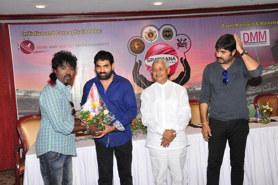 Hyderabad Biggest Cricket Logo Launch By Hero Srikanth