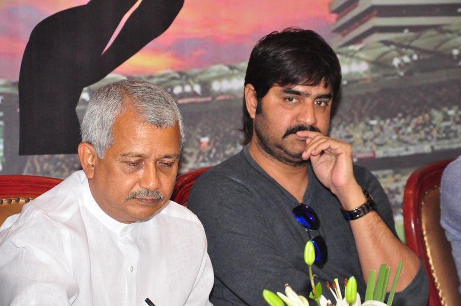 Hyderabad Biggest Cricket Logo Launch By Hero Srikanth