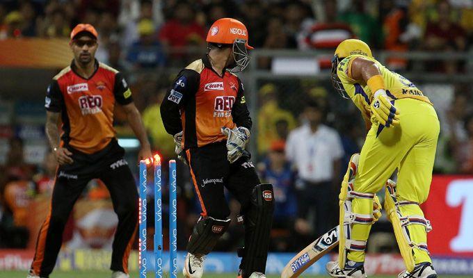 IPL 11 Final Match CSK VS SRH Highlights Photos