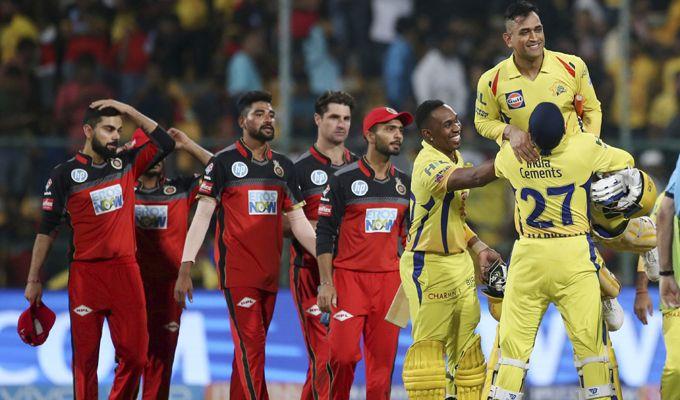 IPL 2018 RCB vs CSK Highlights Photos