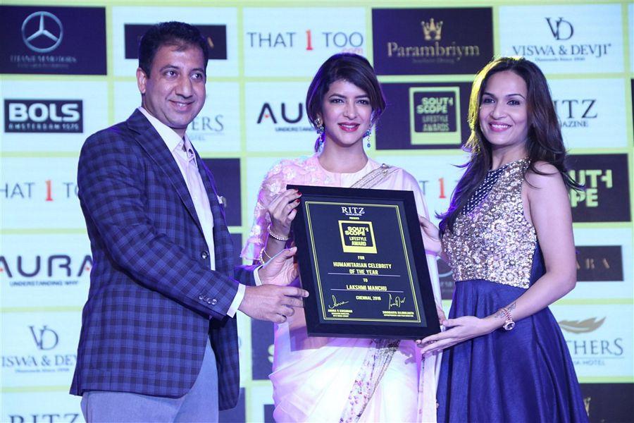 Indian Actresses at South Scope Lifestyle Awards Photos