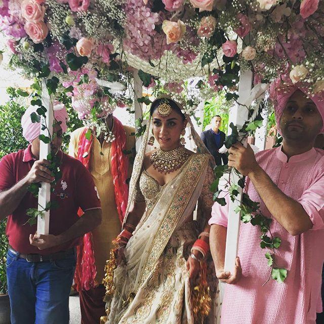 Inside photos of Kai Po Che actor Amrita Puri’s Bangkok wedding