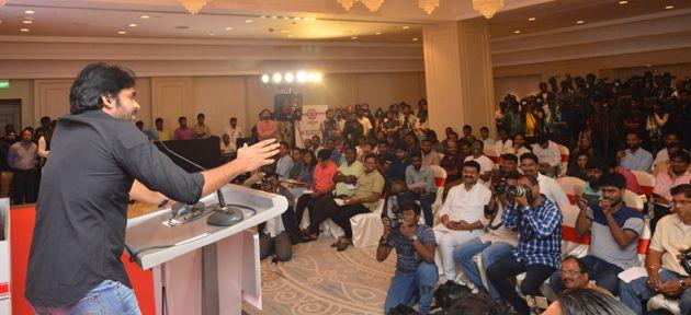 JanaSena Chief Pawan Kalyan Press Meet In Chennai Photos