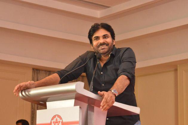 JanaSena Chief Pawan Kalyan Press Meet In Chennai Photos