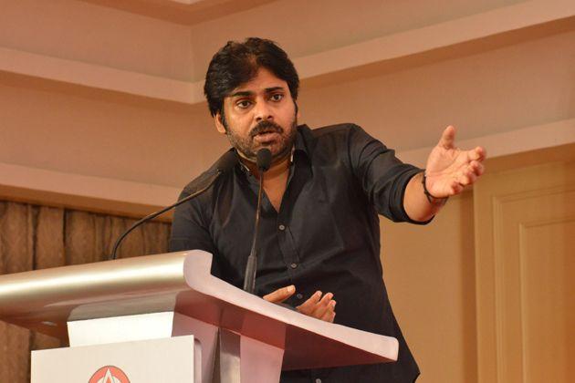 JanaSena Chief Pawan Kalyan Press Meet In Chennai Photos