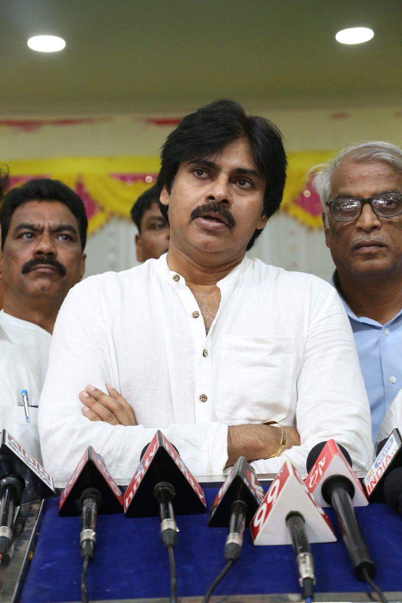 JanaSenaParty Chief Pawan Kalyan Meeting with CPI & CPM Leaders