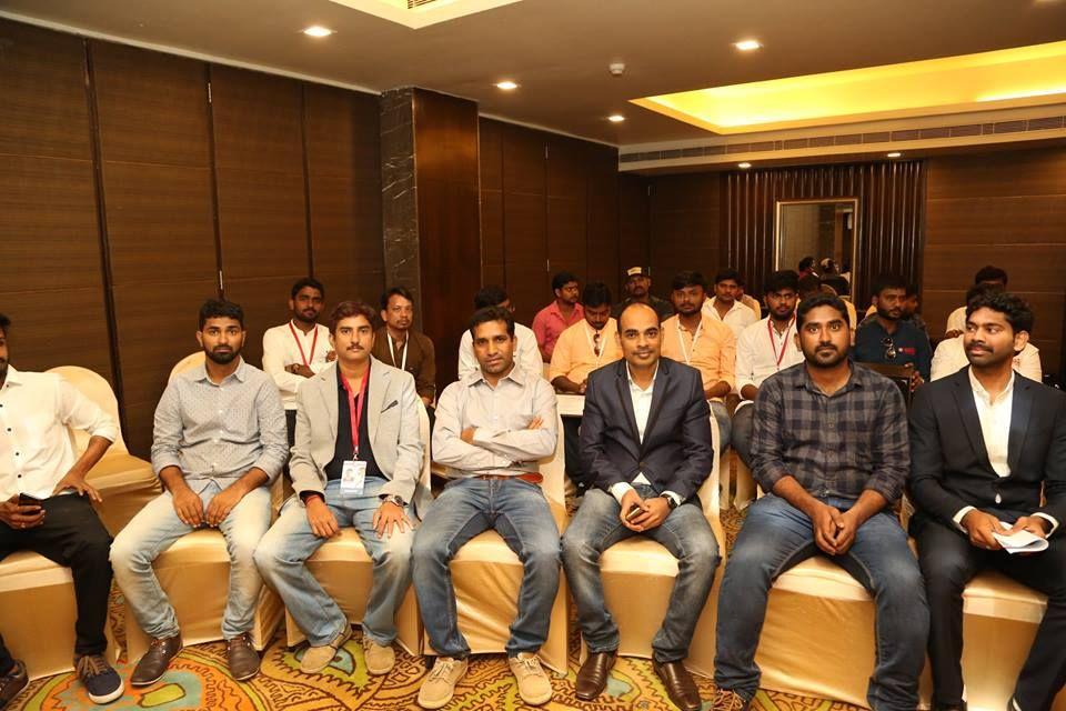 JanaSenaParty Chief Pawan Kalyan interaction with NRIs in Vijayawada