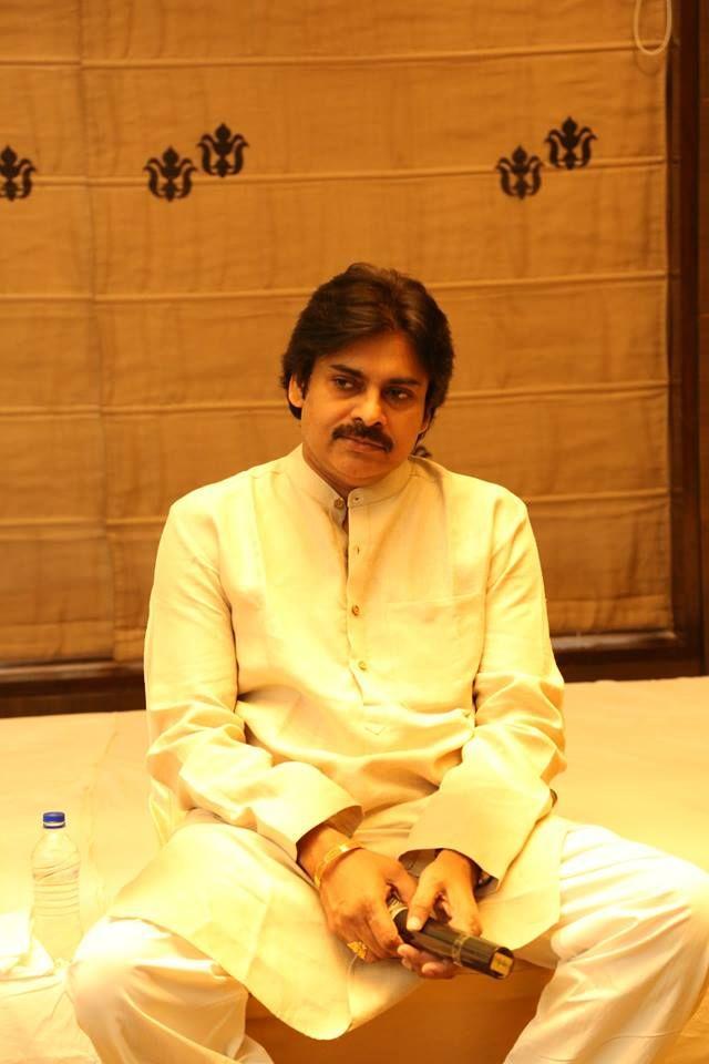 JanaSenaParty Chief Pawan Kalyan interaction with NRIs in Vijayawada