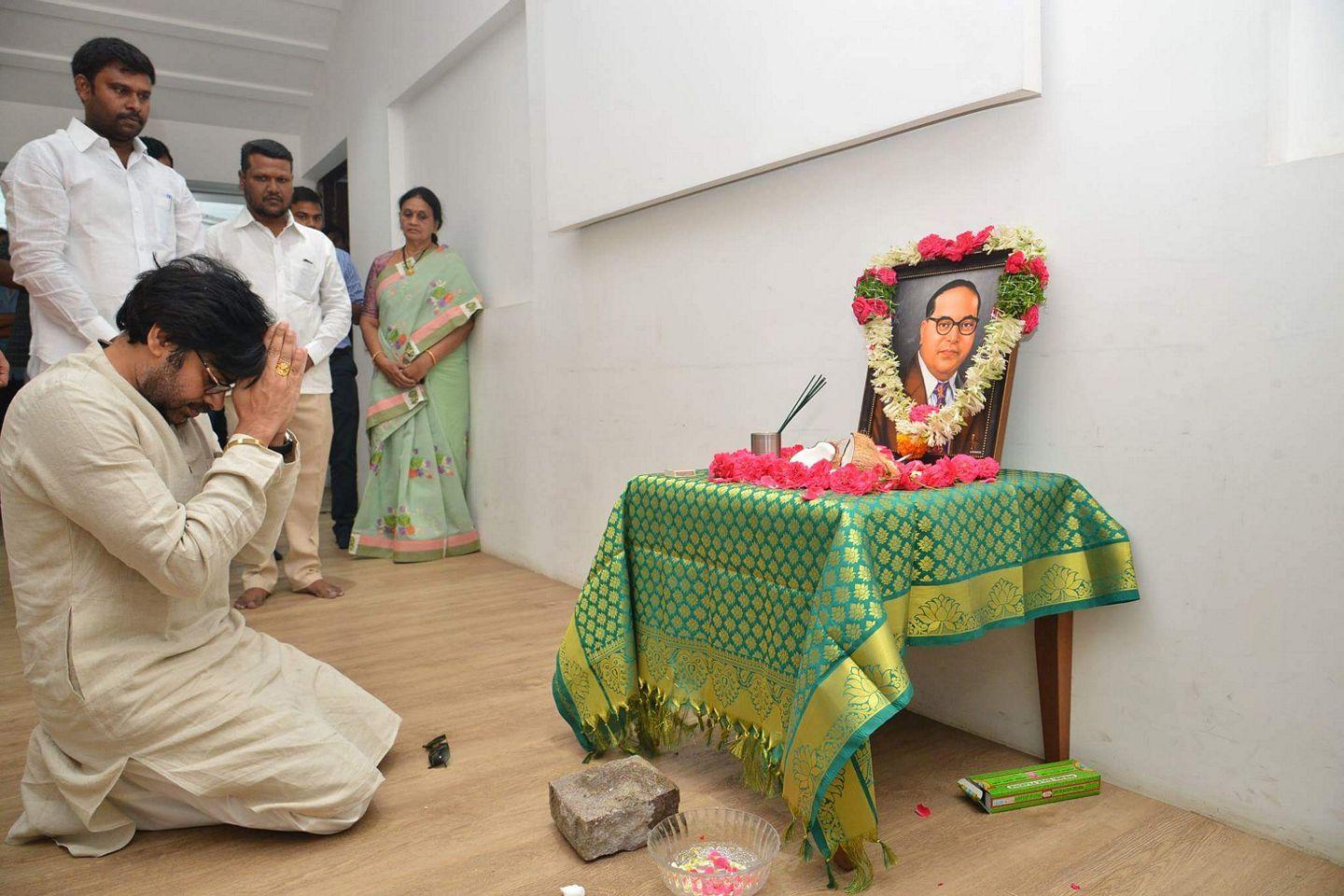 Janasena Chief Pawan Kalyan Pays Tribute to Ambedkar on his Birth Anniversary