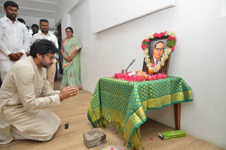 Janasena Chief Pawan Kalyan Pays Tribute to Ambedkar on his Birth Anniversary