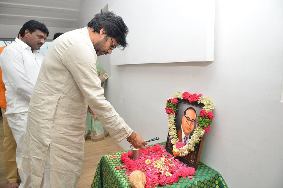 Janasena Chief Pawan Kalyan Pays Tribute to Ambedkar on his Birth Anniversary