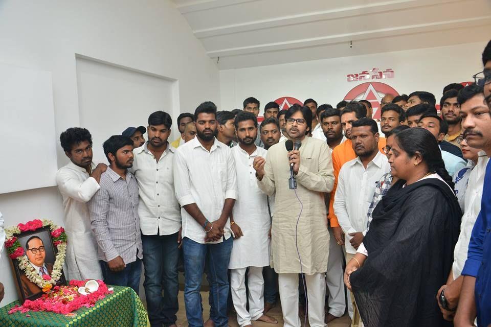Janasena Chief Pawan Kalyan Pays Tribute to Ambedkar on his Birth Anniversary