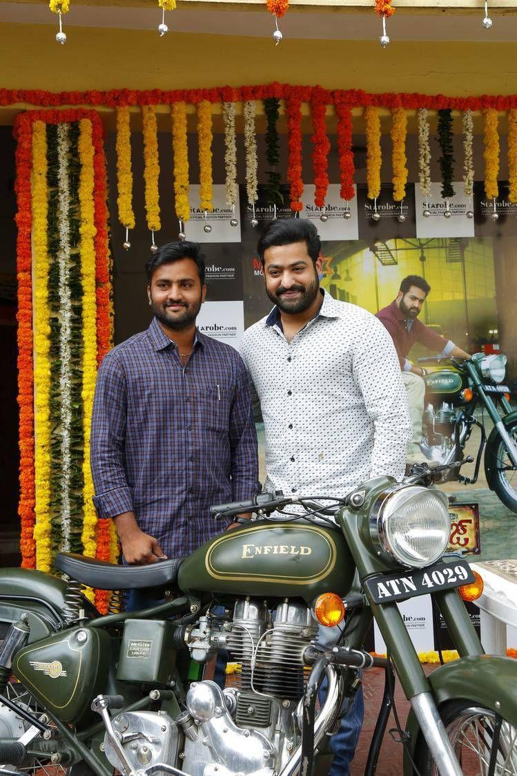 Janatha Garage Bike Presentation To Winner Stills