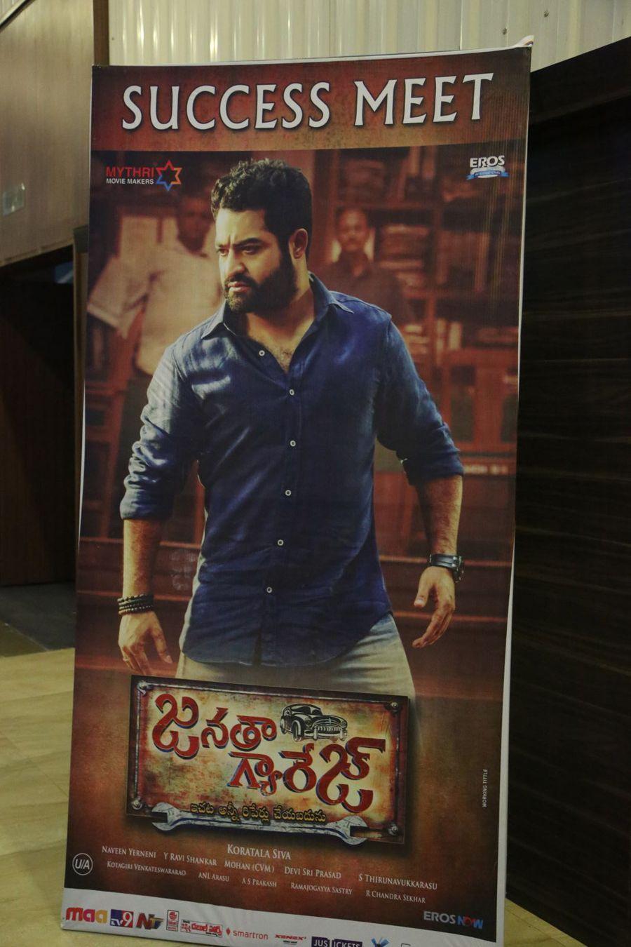 Janatha Garage Movie Success Meet Photos