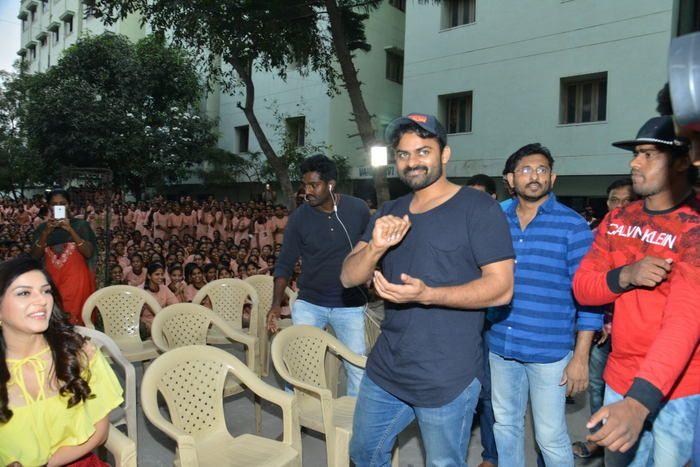 Jawaan Movie Team at Chaitanya Mahila Clg Photos