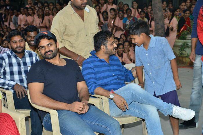 Jawaan Movie Team at Chaitanya Mahila Clg Photos