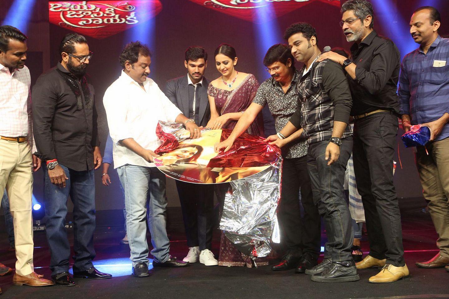 Jaya Janaki Nayaka Movie Audio Launch Photos