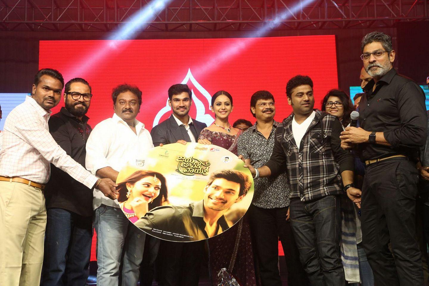 Jaya Janaki Nayaka Movie Audio Launch Photos