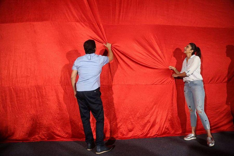 Jaya Janaki Nayaka Movie Title Poster Launch Stills