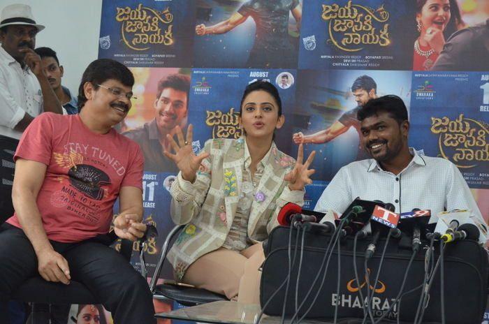 Jaya Janaki Nayaka Success Celebrations Photos