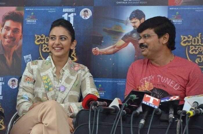 Jaya Janaki Nayaka Success Celebrations Photos