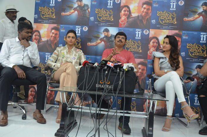 Jaya Janaki Nayaka Success Celebrations Photos