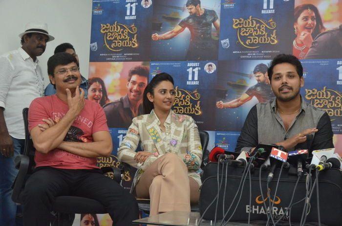 Jaya Janaki Nayaka Success Celebrations Photos