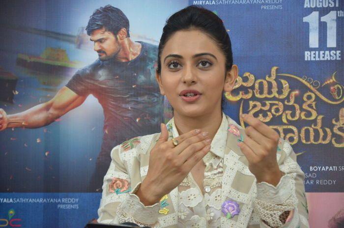 Jaya Janaki Nayaka Success Celebrations Photos