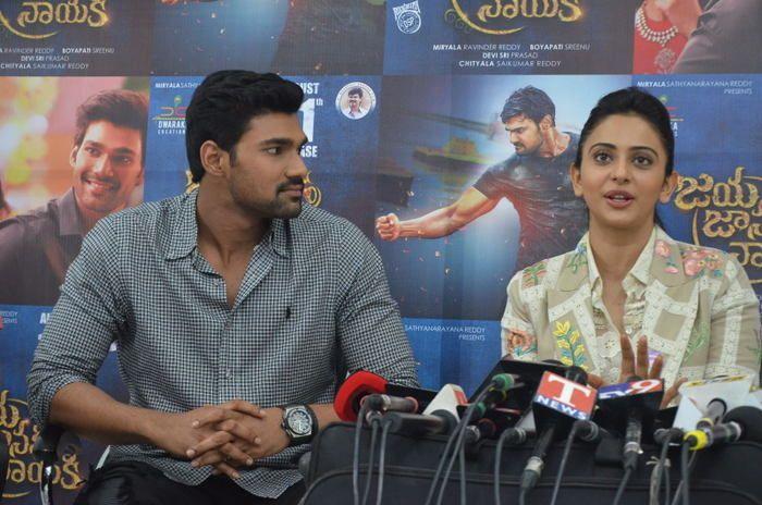 Jaya Janaki Nayaka Success Celebrations Photos