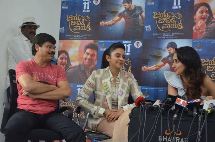 Jaya Janaki Nayaka Success Celebrations Photos