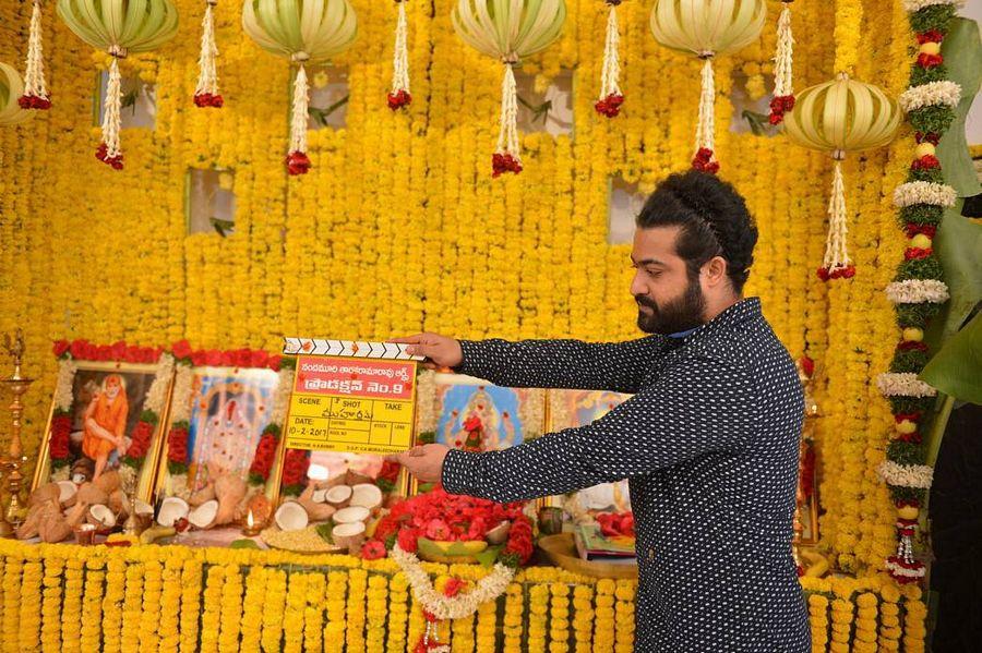 Jr NTR & Kalyan Ram New Movie Launch Stills