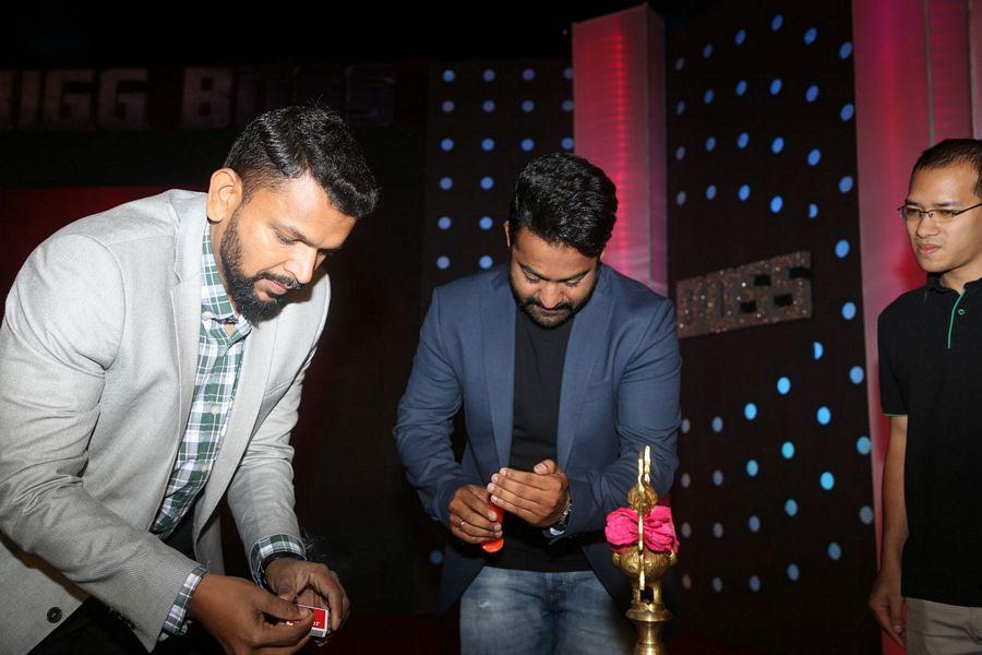 Jr NTR at Big Boss Show Launch Press Meet Photos
