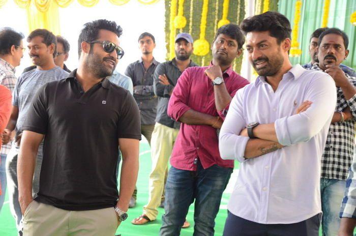 Jr NTR at Kalyan Ram New Movie Opening Photos