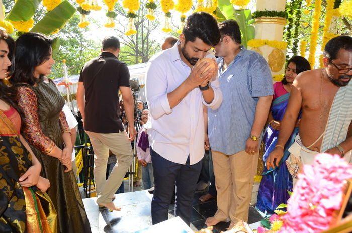 Jr NTR at Kalyan Ram New Movie Opening Photos