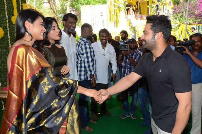 Jr NTR at Kalyan Ram New Movie Opening Photos