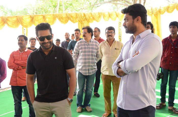 Jr NTR at Kalyan Ram New Movie Opening Photos