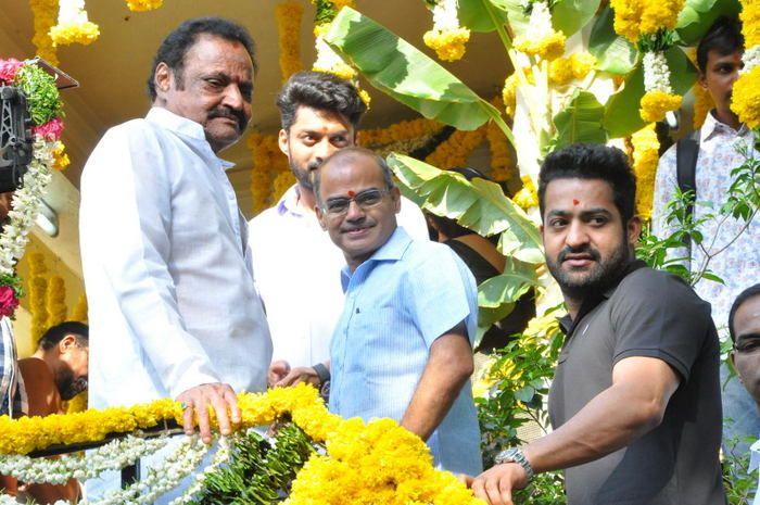 Jr NTR at Kalyan Ram New Movie Opening Photos