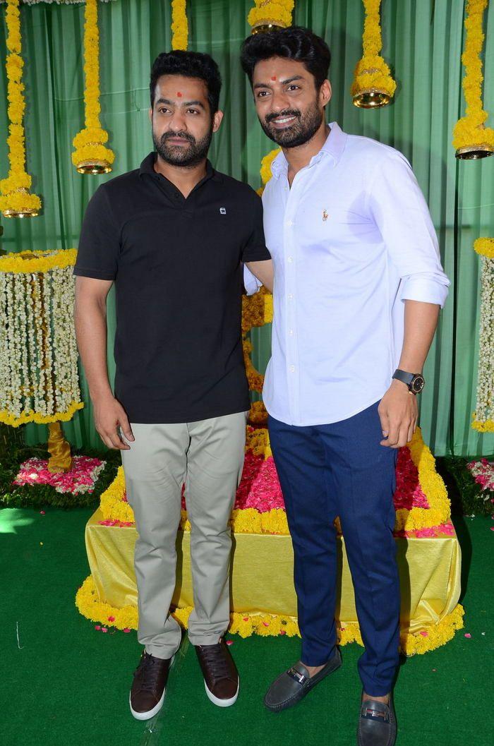 Jr NTR at Kalyan Ram New Movie Opening Photos