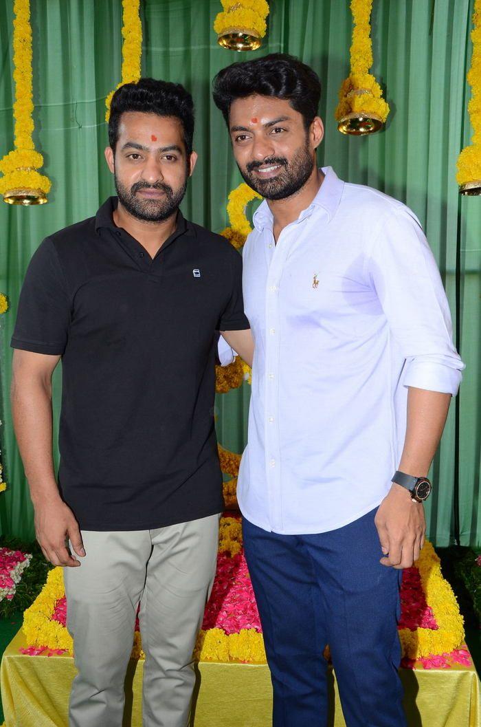 Jr NTR at Kalyan Ram New Movie Opening Photos