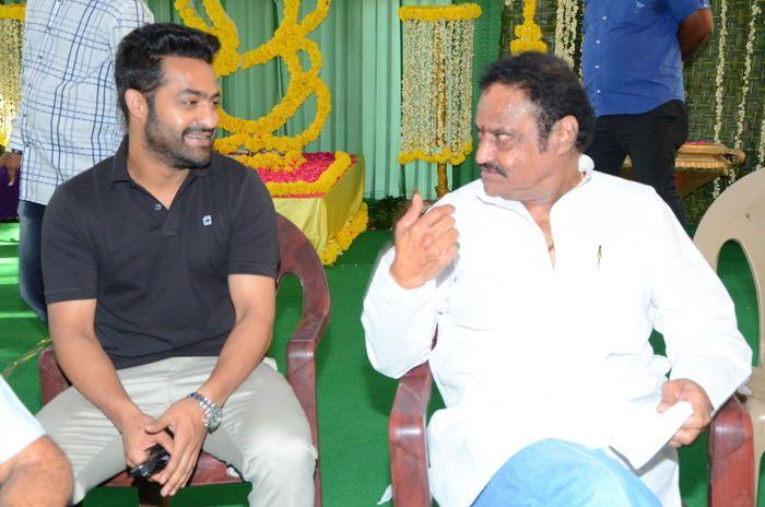 Jr NTR at Kalyan Ram New Movie Opening Photos