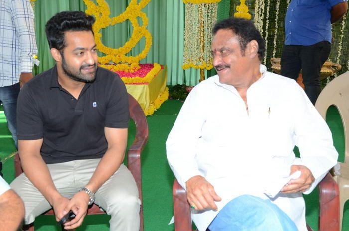 Jr NTR at Kalyan Ram New Movie Opening Photos