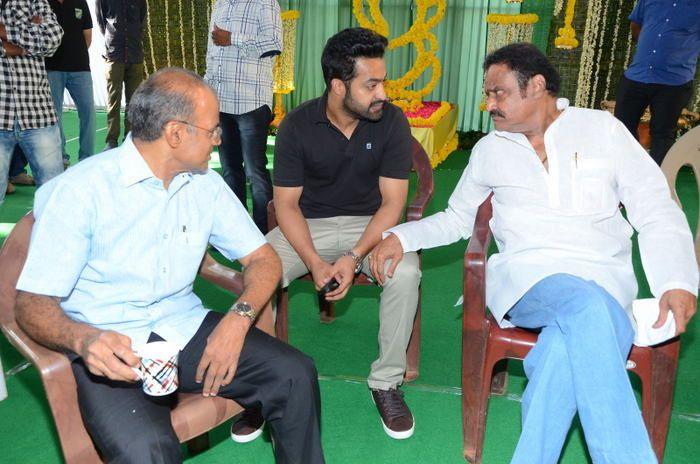 Jr NTR at Kalyan Ram New Movie Opening Photos