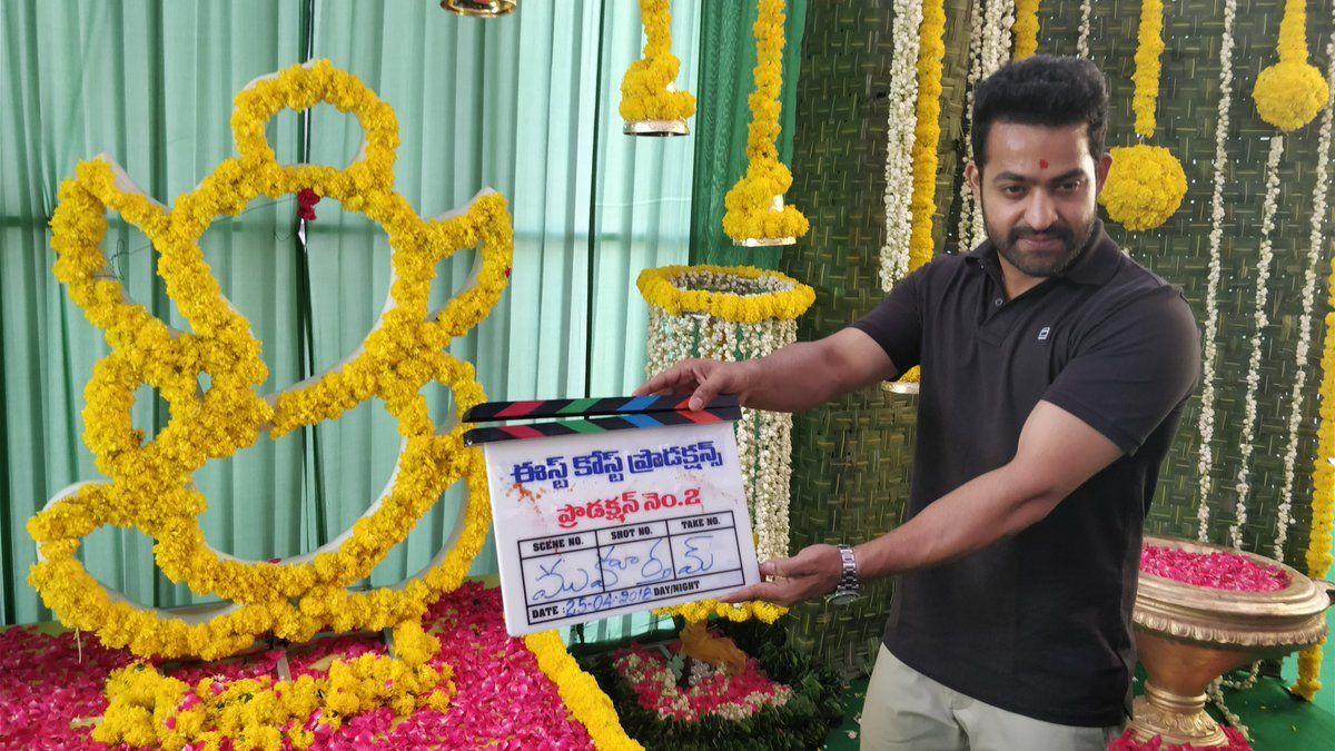 Jr NTR at NKR16 Movie launch Photos