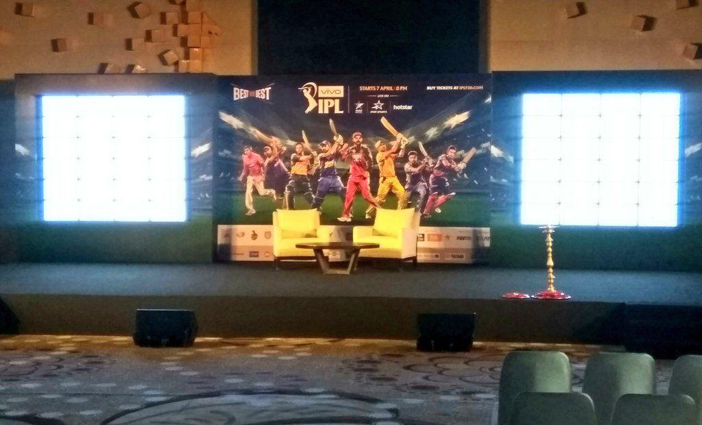 Jr NTR at VIVO IPL 2018 Press Meet Photos