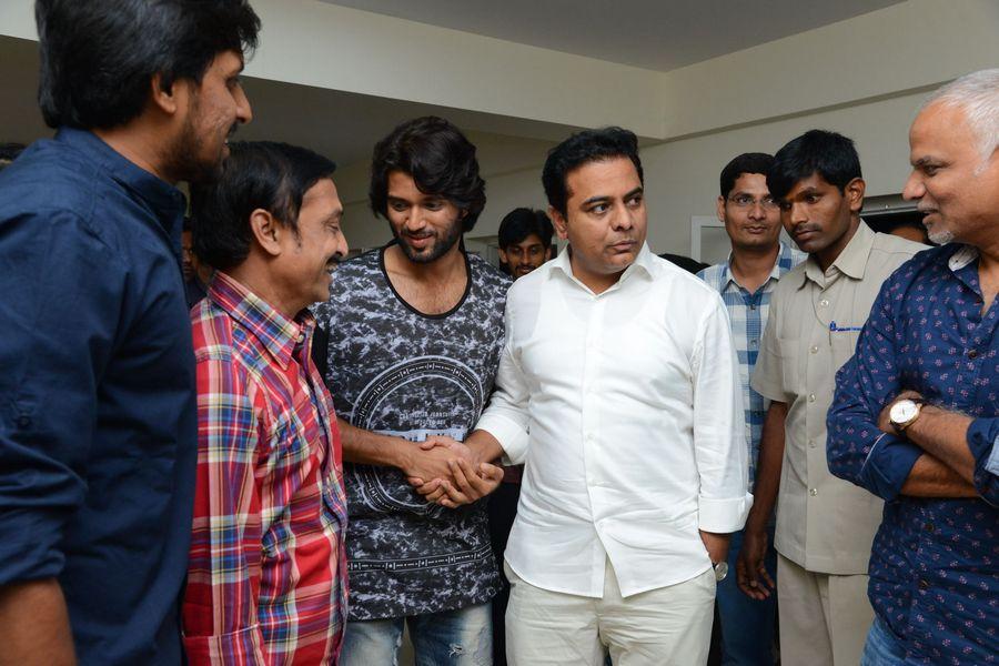 KTR Watching Pellichupulu Special Show Photos