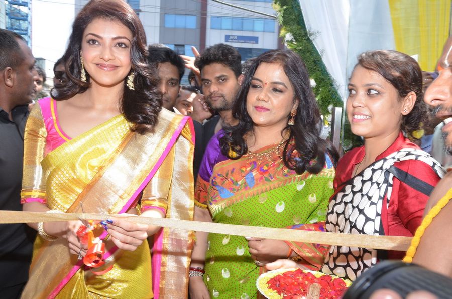 Kajal Agarwal Launches Trisa By Amrita Mishra Photos