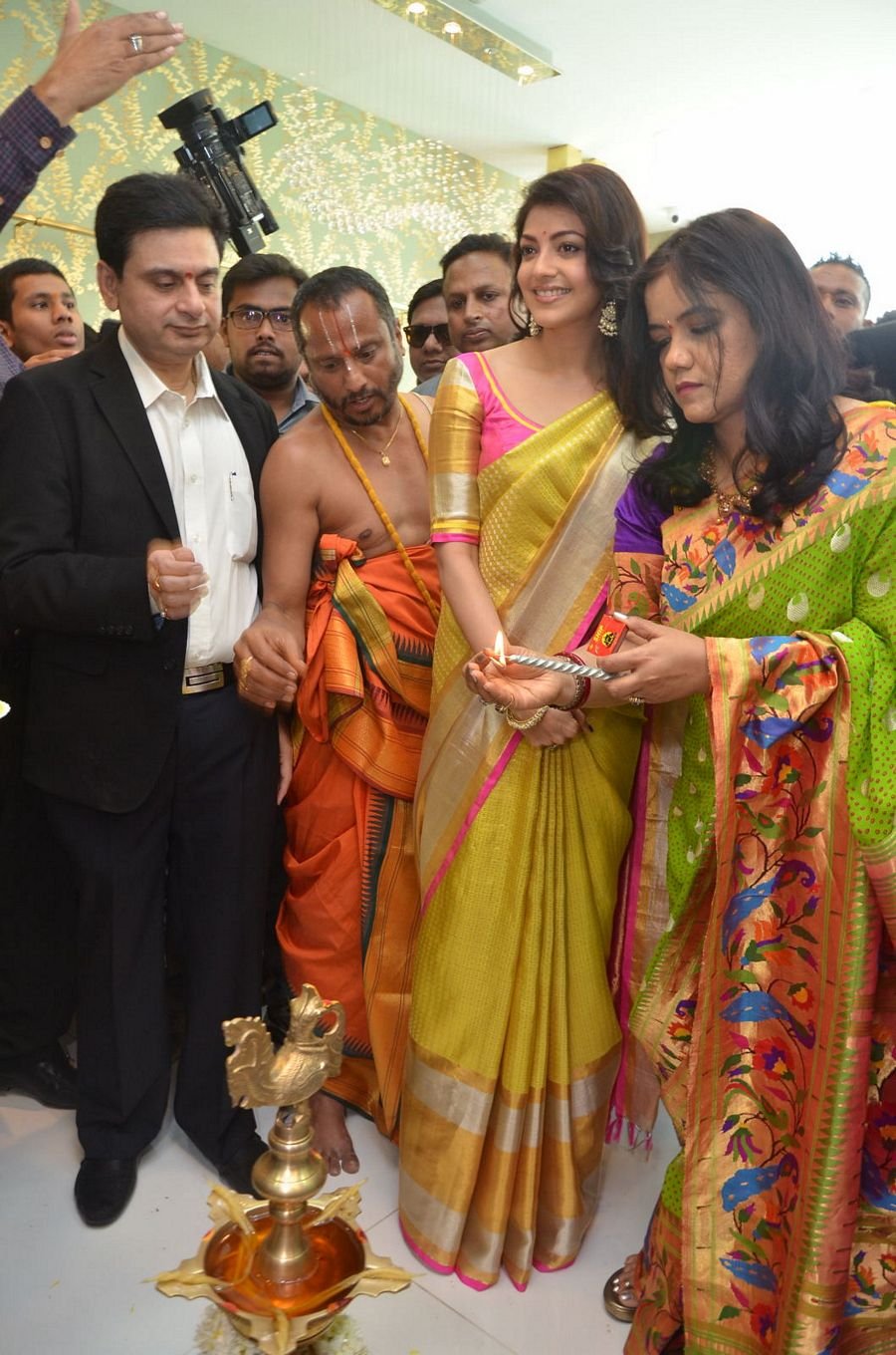 Kajal Agarwal Launches Trisa By Amrita Mishra Photos